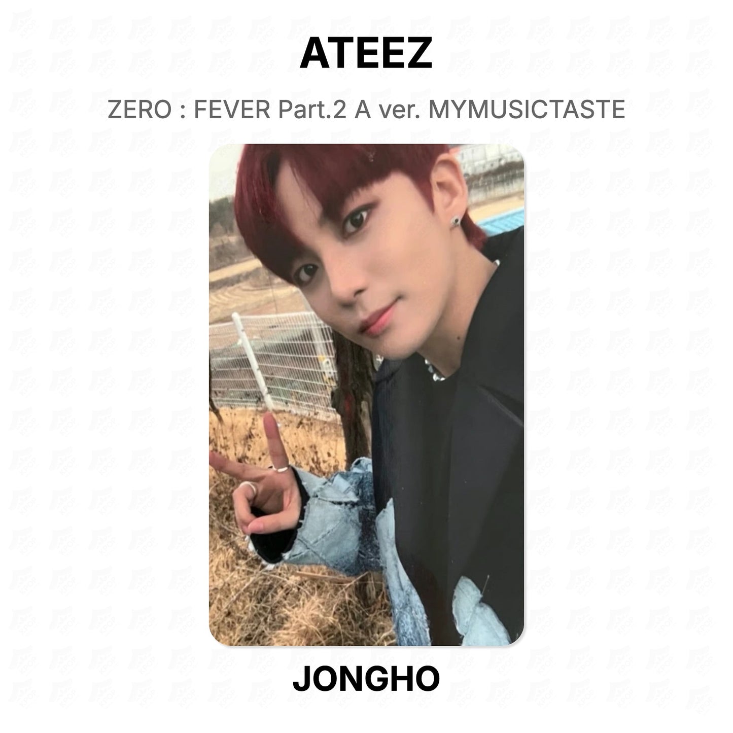 ATEEZ ZERO : FEVER Part.2 A ver. MYMUSICTASTE Official Photocard