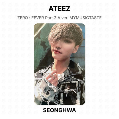 ATEEZ ZERO : FEVER Part.2 A ver. MYMUSICTASTE Official Photocard