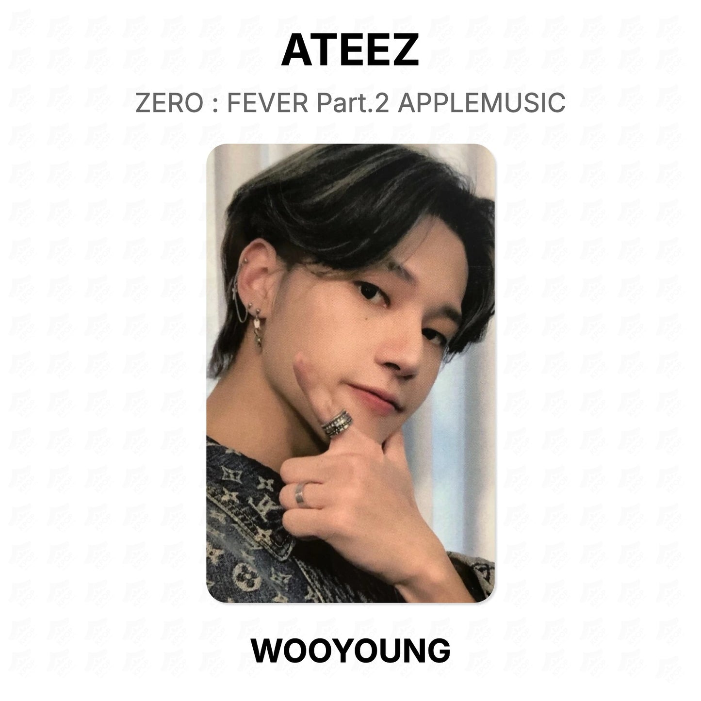 ATEEZ ZERO : FEVER Part.2 APPLEMUSIC Official Photocard