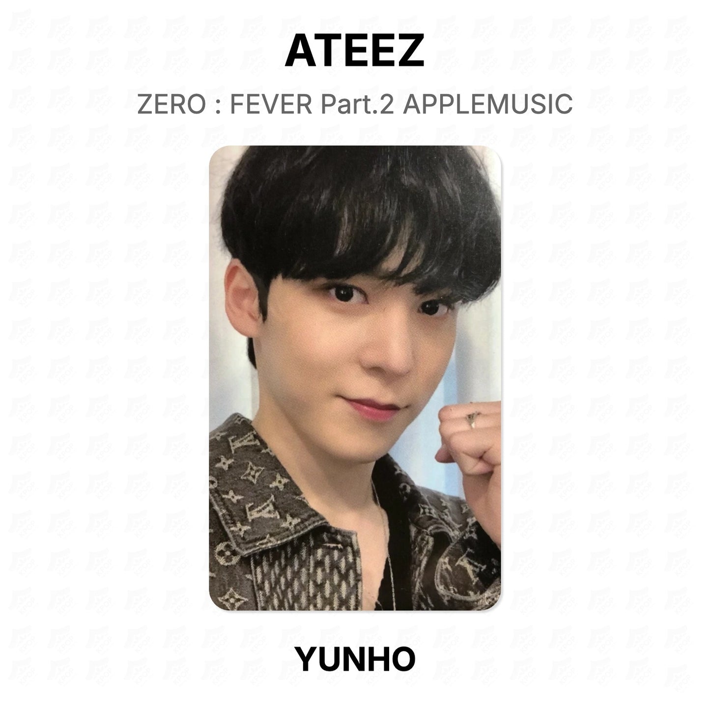 ATEEZ ZERO : FEVER Part.2 APPLEMUSIC Official Photocard