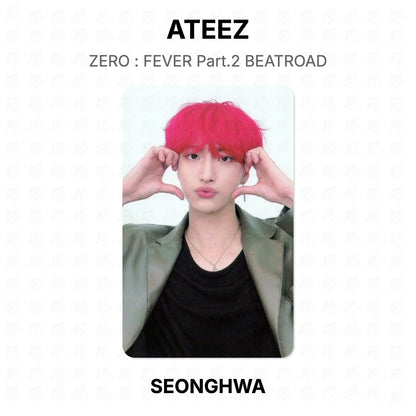 ATEEZ ZERO : FEVER Part.2 BEATROAD Official Photocard