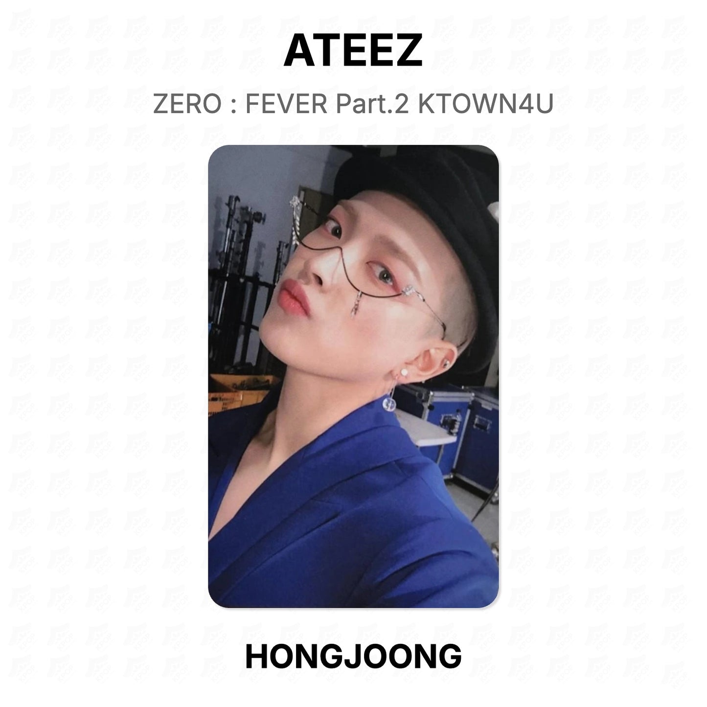 ATEEZ ZERO : FEVER Part.2 KTOWN4U Official Photocard