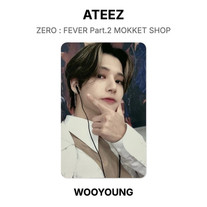 ATEEZ ZERO : FEVER Part.2 MOKKET SHOP Official Photocard