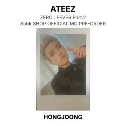 ATEEZ ZERO : FEVER Part.2 Subk SHOP OFFICIAL MD PRE-ORDER Official Photocard