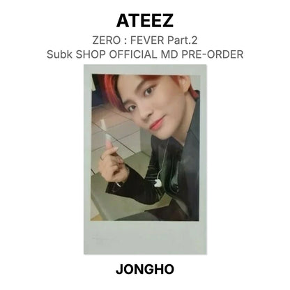 ATEEZ ZERO : FEVER Part.2 Subk SHOP OFFICIAL MD PRE-ORDER Official Photocard
