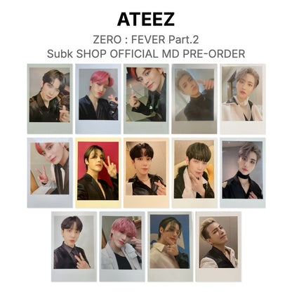 ATEEZ ZERO : FEVER Part.2 Subk SHOP OFFICIAL MD PRE-ORDER Official Photocard