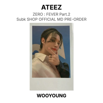 ATEEZ ZERO : FEVER Part.2 Subk SHOP OFFICIAL MD PRE-ORDER Official Photocard