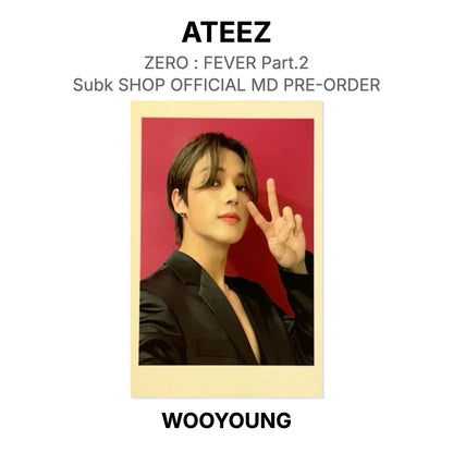 ATEEZ ZERO : FEVER Part.2 Subk SHOP OFFICIAL MD PRE-ORDER Official Photocard