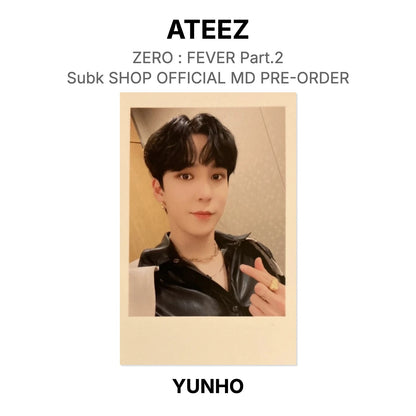 ATEEZ ZERO : FEVER Part.2 Subk SHOP OFFICIAL MD PRE-ORDER Official Photocard