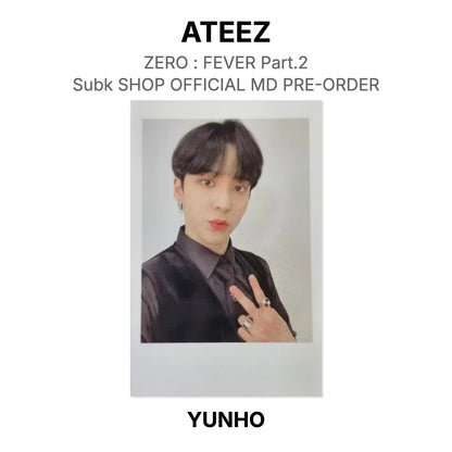 ATEEZ ZERO : FEVER Part.2 Subk SHOP OFFICIAL MD PRE-ORDER Official Photocard