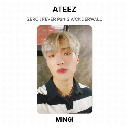ATEEZ ZERO : FEVER Part.2 WONDERWALL Official Photocard