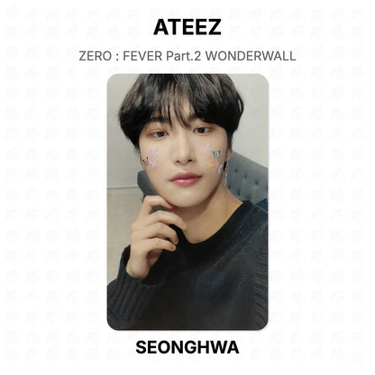 ATEEZ ZERO : FEVER Part.2 WONDERWALL Official Photocard
