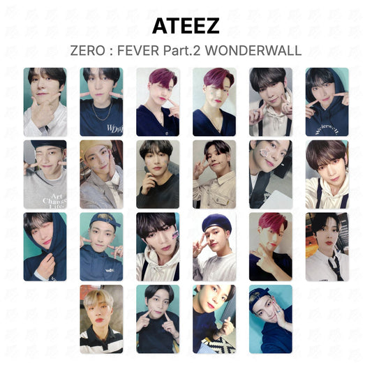 ATEEZ ZERO : FEVER Part.2 WONDERWALL Official Photocard