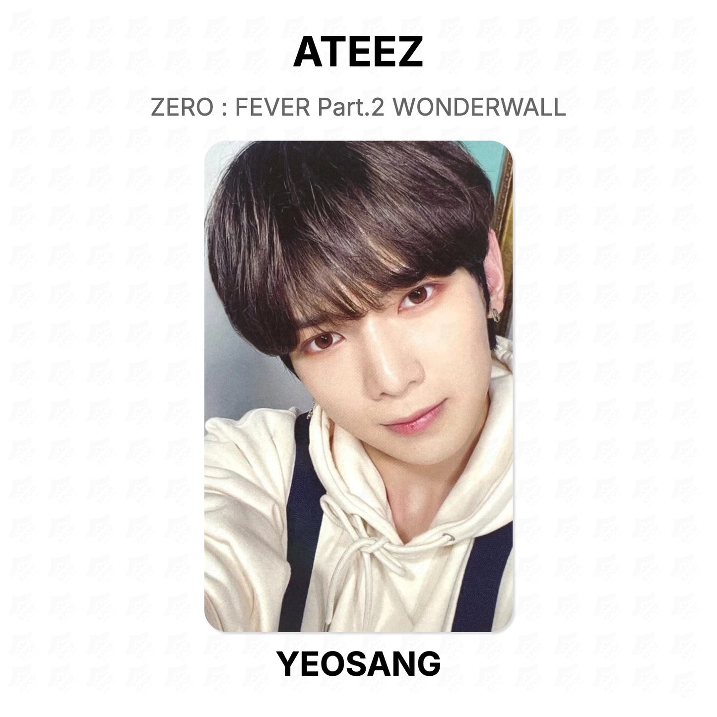 ATEEZ ZERO : FEVER Part.2 WONDERWALL Official Photocard