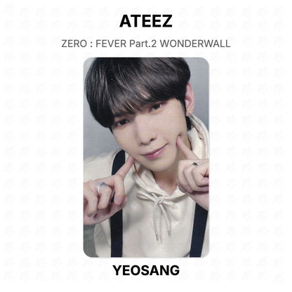 ATEEZ ZERO : FEVER Part.2 WONDERWALL Official Photocard