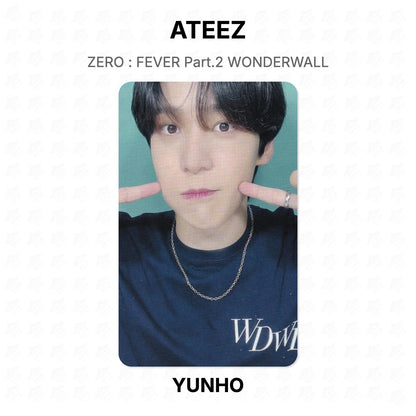 ATEEZ ZERO : FEVER Part.2 WONDERWALL Official Photocard