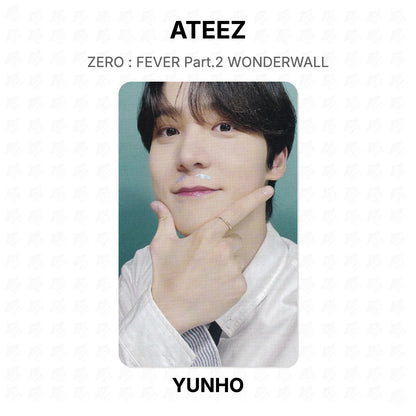 ATEEZ ZERO : FEVER Part.2 WONDERWALL Official Photocard