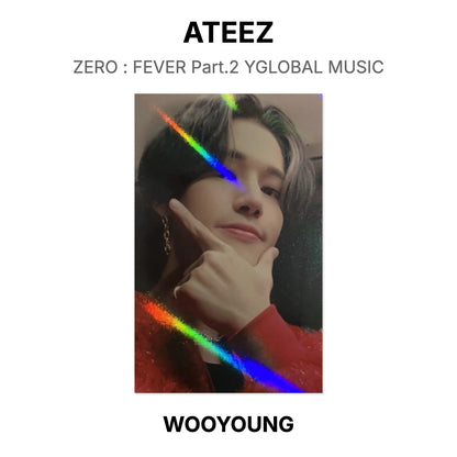 ATEEZ ZERO : FEVER Part.2 YGLOBAL MUSIC Official Photocard