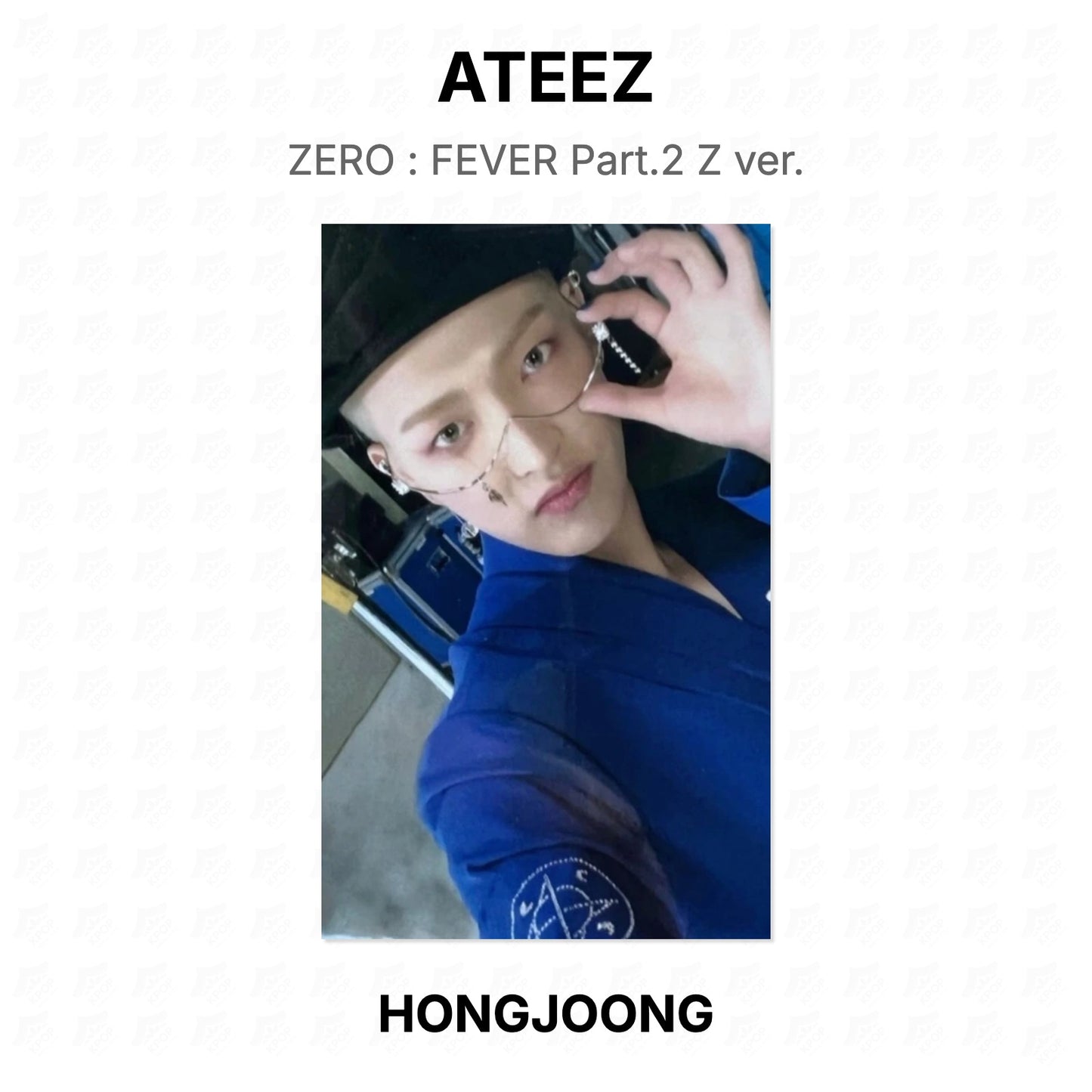 ATEEZ ZERO : FEVER Part.2 Z ver. Official Photocard