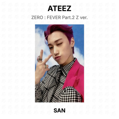 ATEEZ ZERO : FEVER Part.2 Z ver. Official Photocard