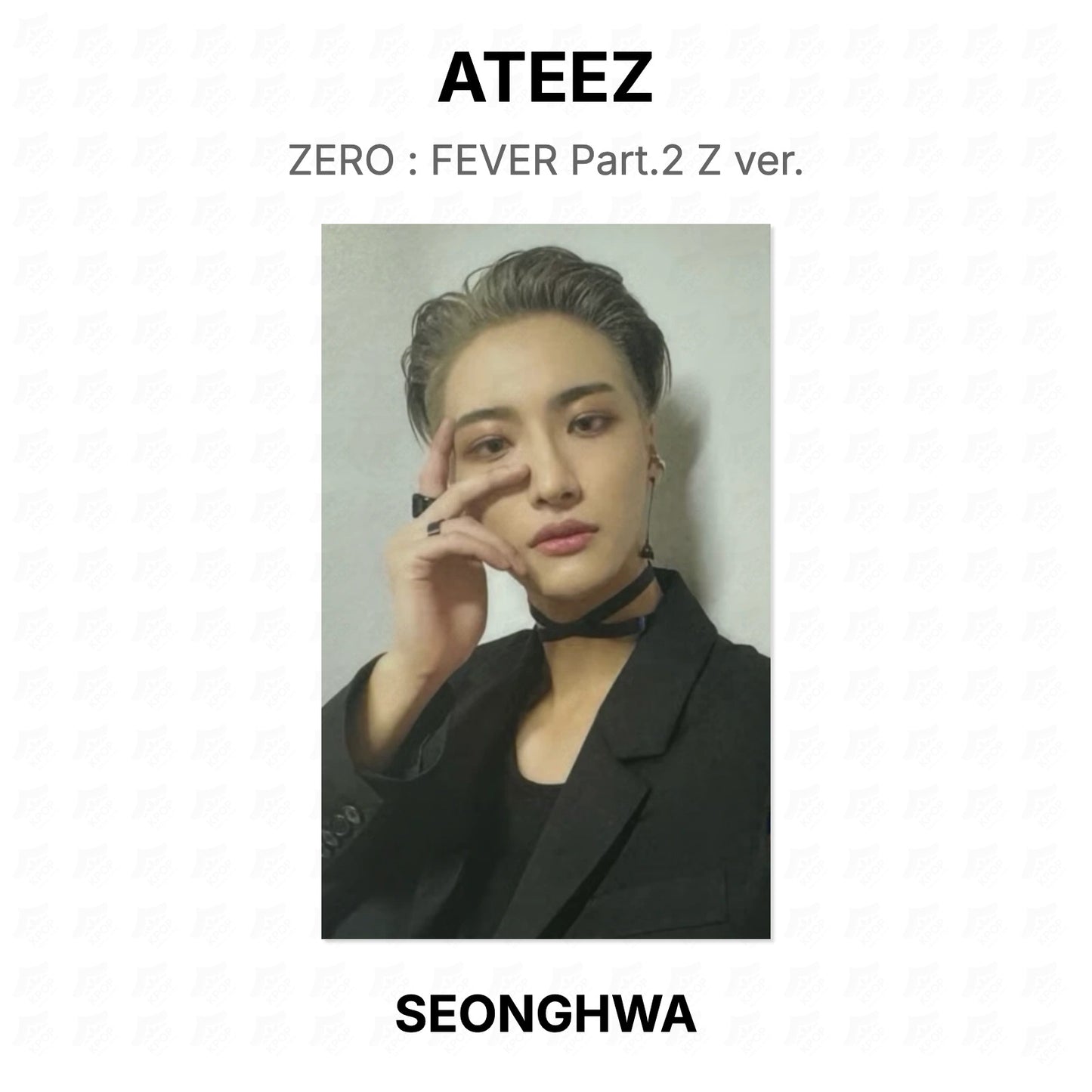 ATEEZ ZERO : FEVER Part.2 Z ver. Official Photocard