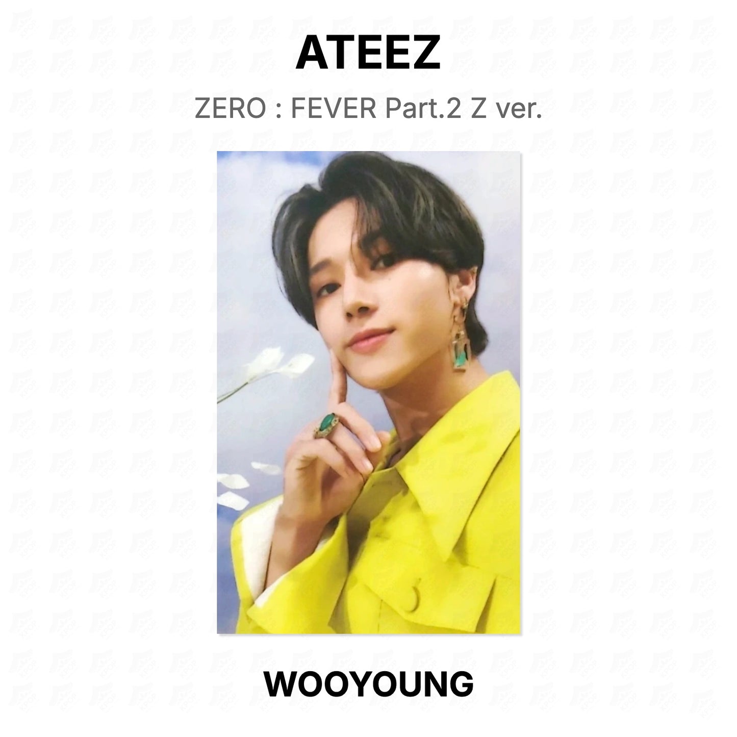 ATEEZ ZERO : FEVER Part.2 Z ver. Official Photocard