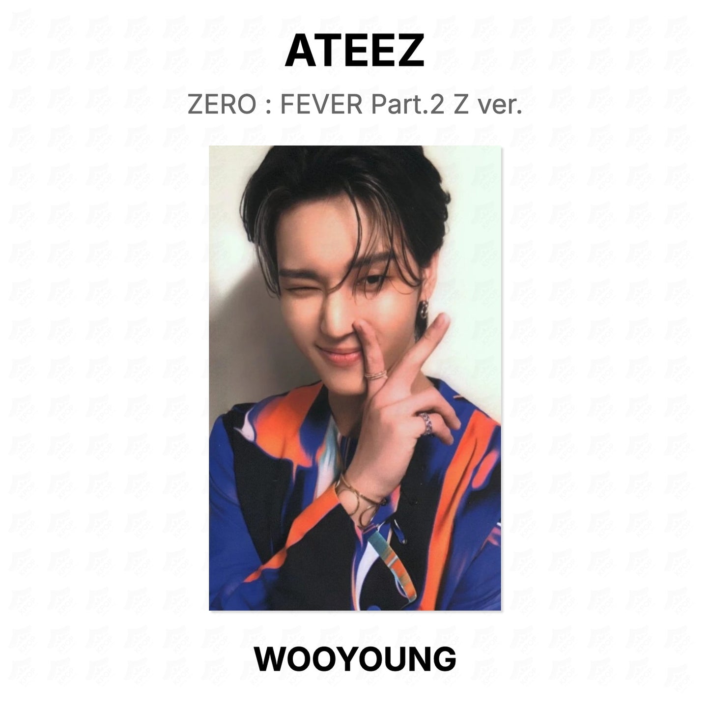 ATEEZ ZERO : FEVER Part.2 Z ver. Official Photocard