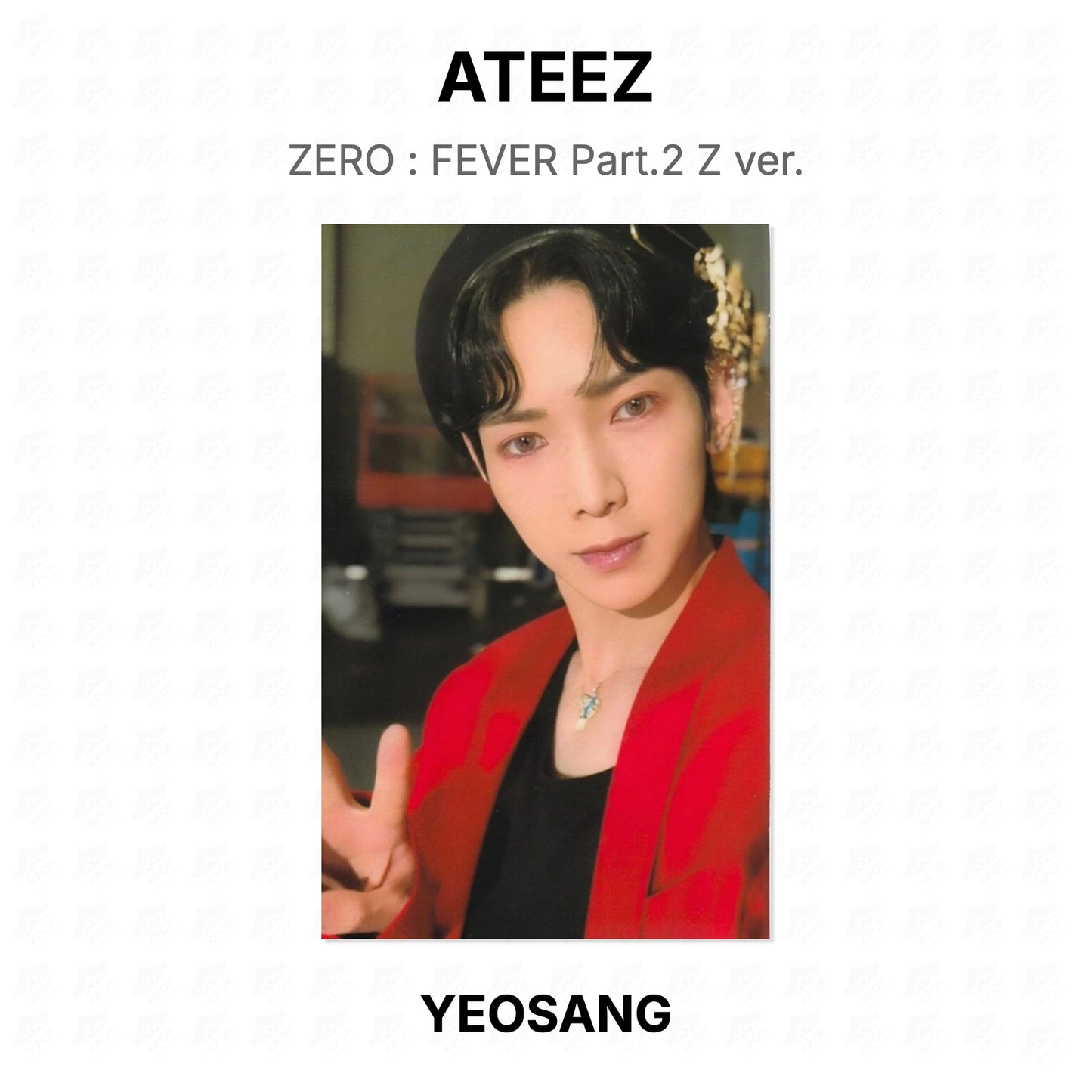 ATEEZ ZERO : FEVER Part.2 Z ver. Official Photocard
