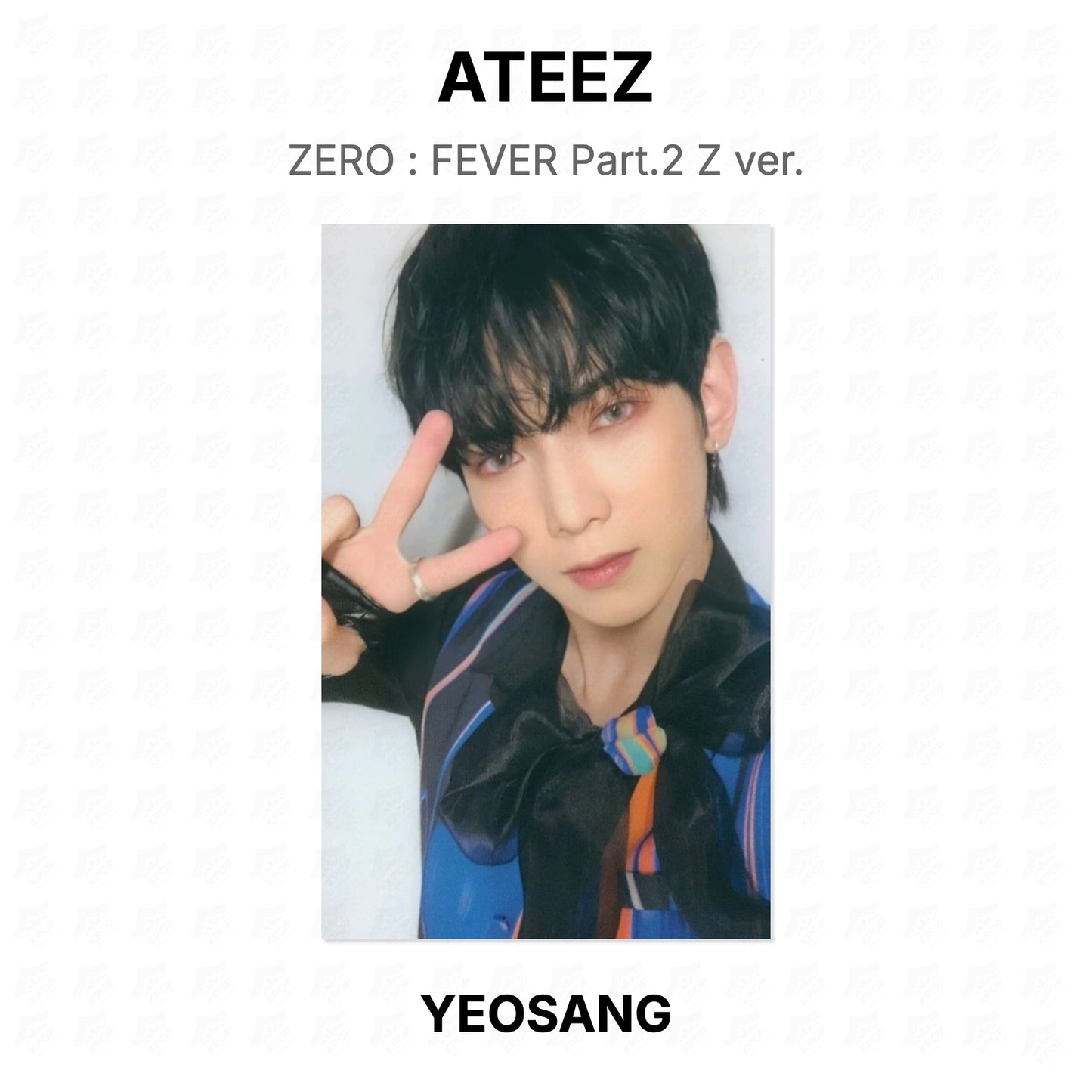 ATEEZ ZERO : FEVER Part.2 Z ver. Official Photocard