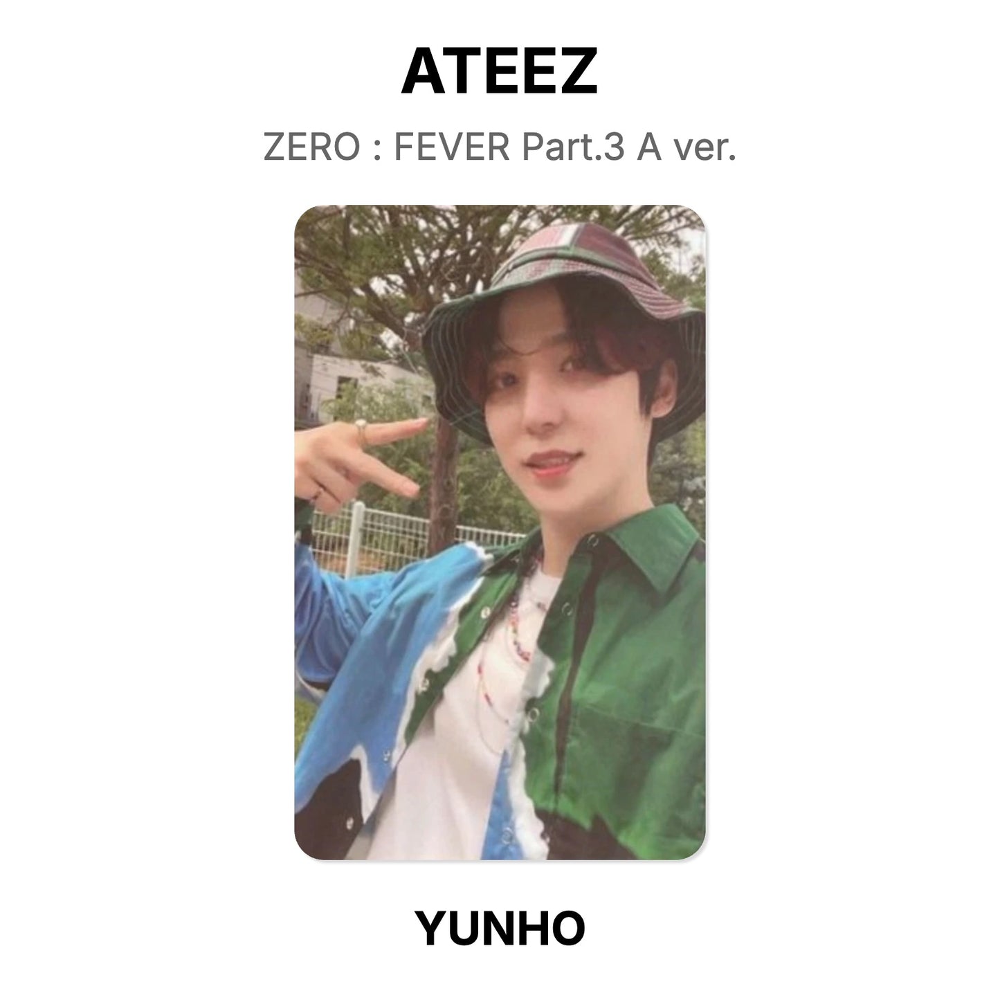ATEEZ ZERO : FEVER Part.3 A ver. 官方小卡