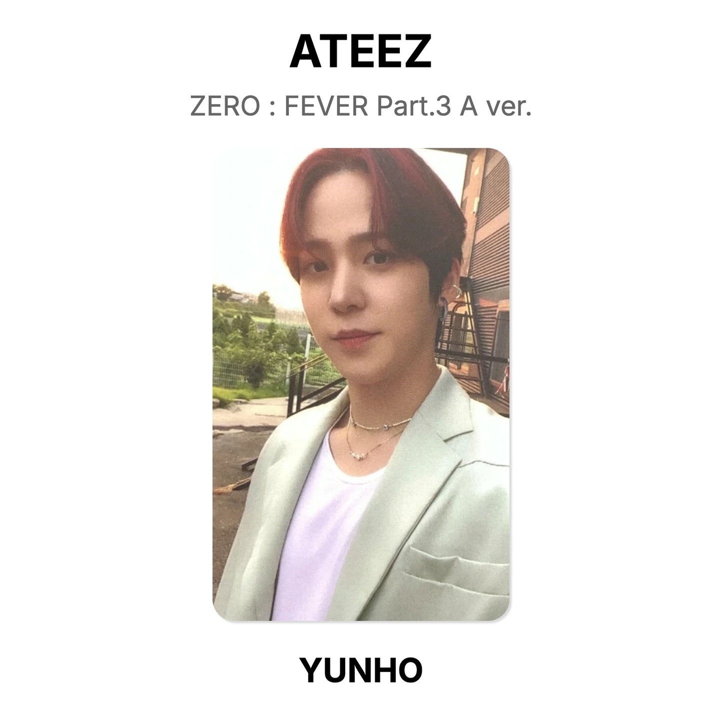 ATEEZ ZERO : FEVER Part.3 A ver. 官方小卡