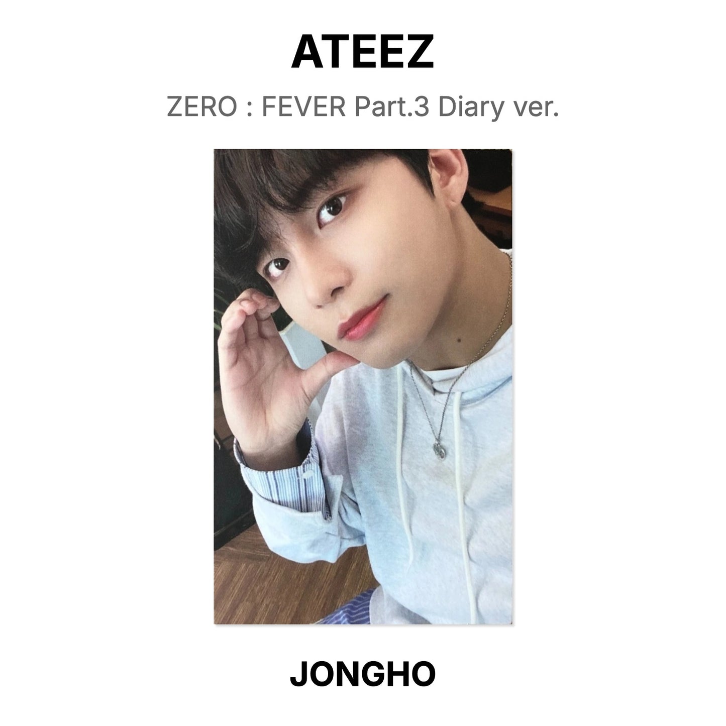 ATEEZ ZERO : FEVER Part.3 Diary ver. Official Photocard