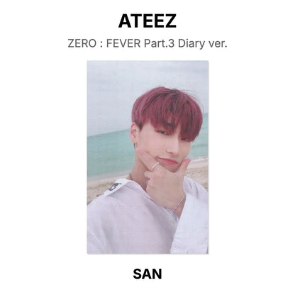 ATEEZ ZERO : FEVER Part.3 Diary ver. Official Photocard