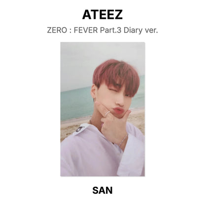 ATEEZ ZERO : FEVER Part.3 Diary ver. Official Photocard