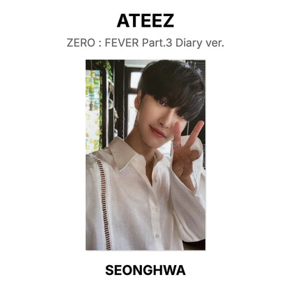ATEEZ ZERO : FEVER Part.3 Diary ver. Official Photocard