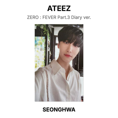 ATEEZ ZERO : FEVER Part.3 Diary ver. Official Photocard