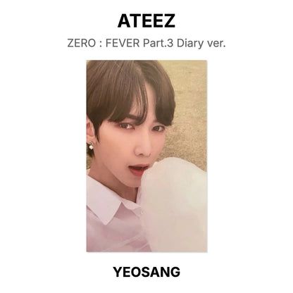 ATEEZ ZERO : FEVER Part.3 Diary ver. Official Photocard