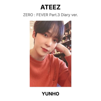 ATEEZ ZERO : FEVER Part.3 Diary ver. Official Photocard