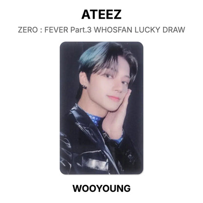 ATEEZ ZERO : FEVER Part.3 WHOSFAN LUCKY DRAW Official Photocard