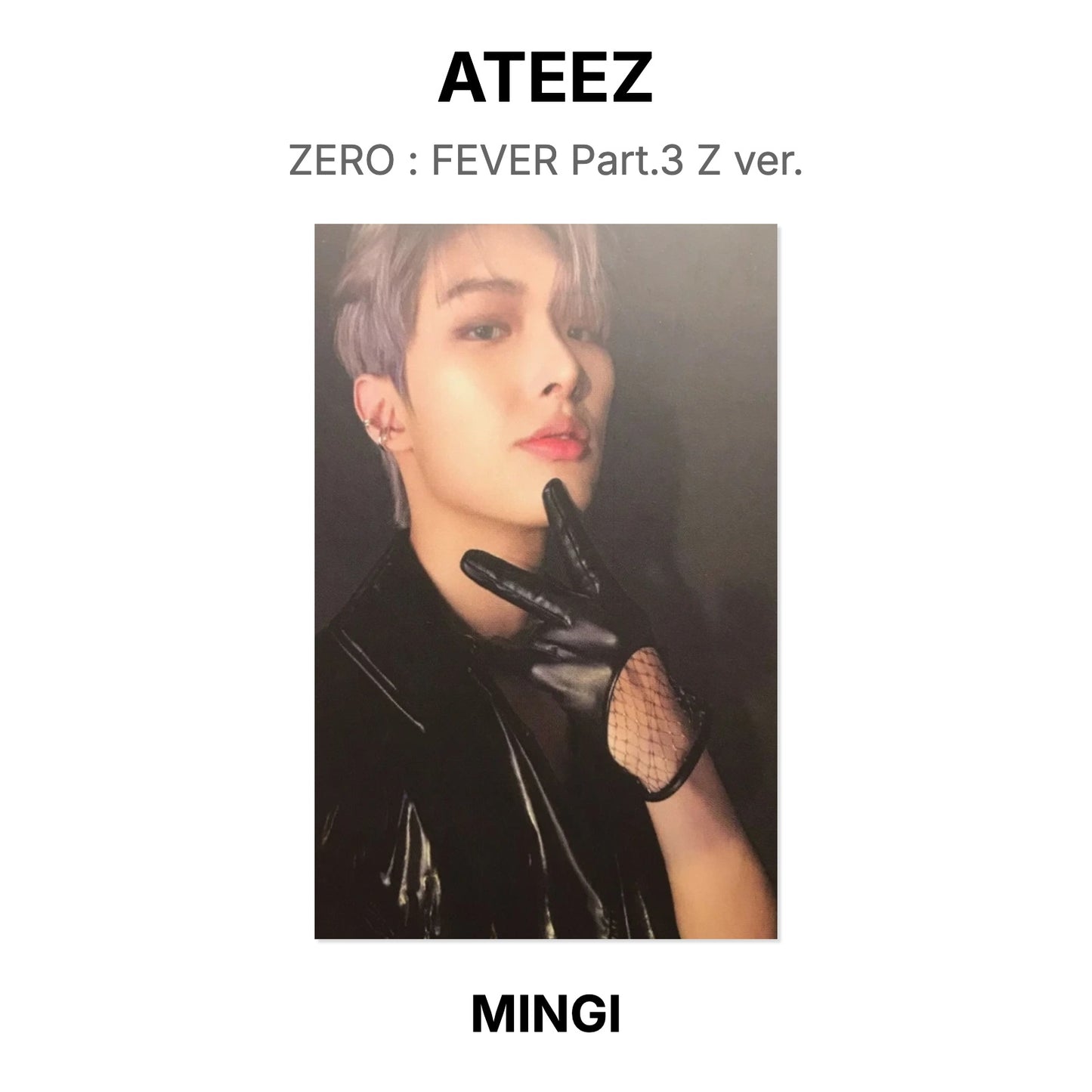 ATEEZ ZERO : FEVER Part.3 Z ver. Official Photocard