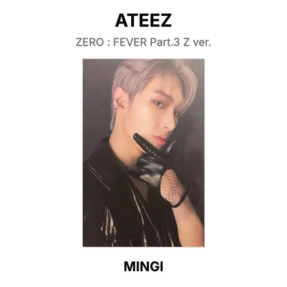 ATEEZ ZERO : FEVER Part.3 Z ver. Official Photocard