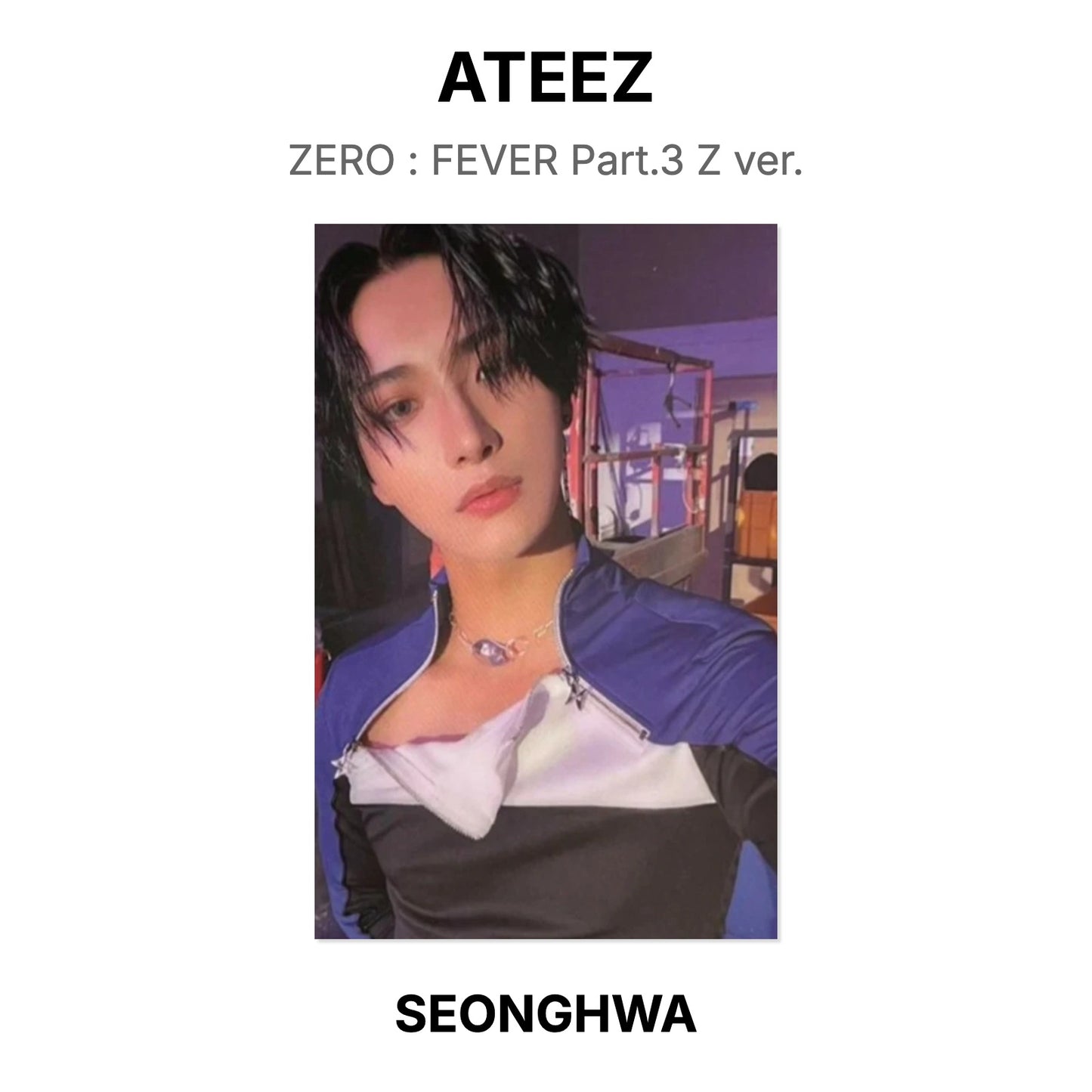 ATEEZ ZERO : FEVER Part.3 Z ver. Official Photocard