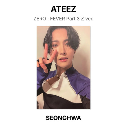 ATEEZ ZERO : FEVER Part.3 Z ver. Official Photocard