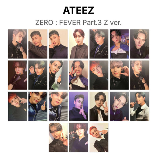 ATEEZ ZERO : FEVER Part.3 Z ver. Official Photocard