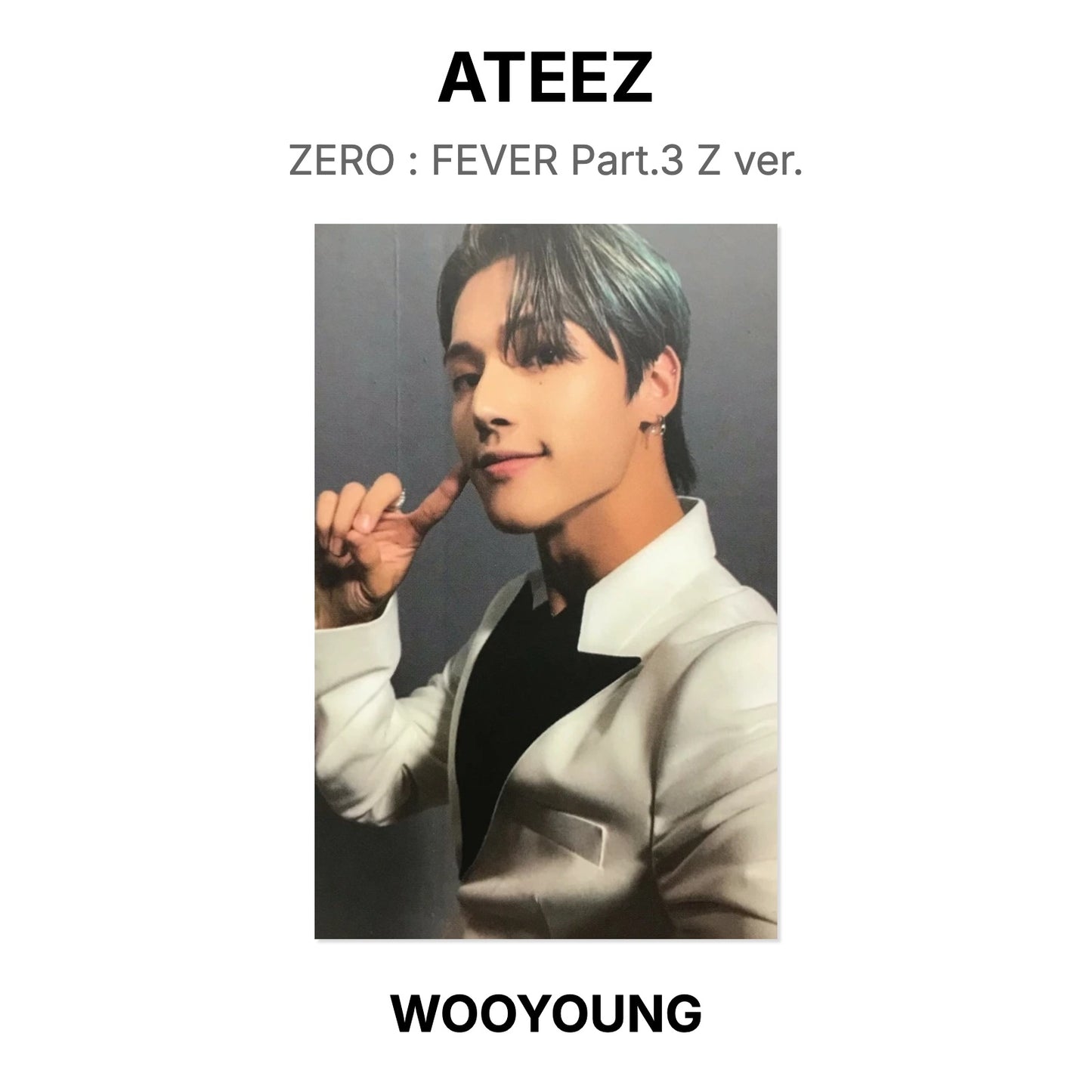 ATEEZ ZERO : FEVER Part.3 Z ver. Official Photocard