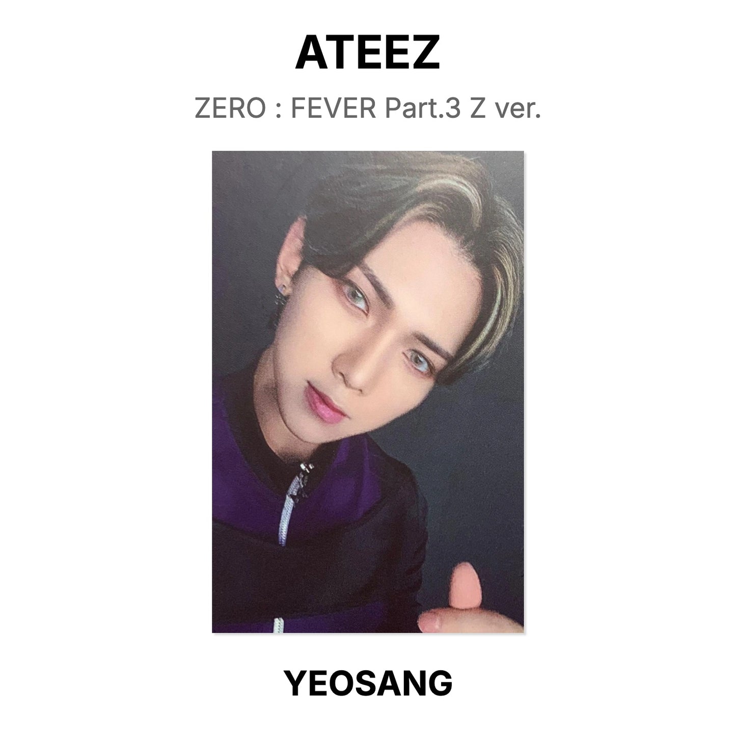 ATEEZ ZERO : FEVER Part.3 Z ver. Official Photocard