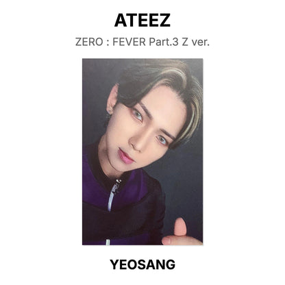 ATEEZ ZERO : FEVER Part.3 Z ver. Official Photocard