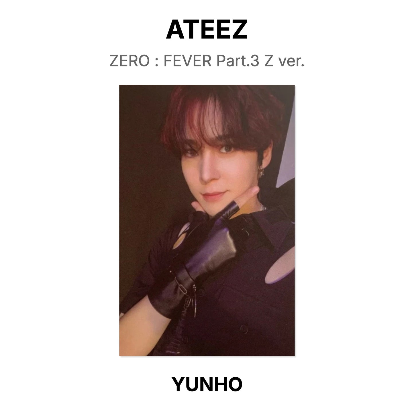 ATEEZ ZERO : FEVER Part.3 Z ver. Official Photocard