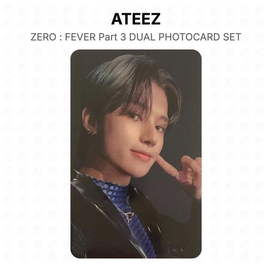 ATEEZ ZERO : FEVER Part 3 DUAL PHOTOCARD SET Official Photocard