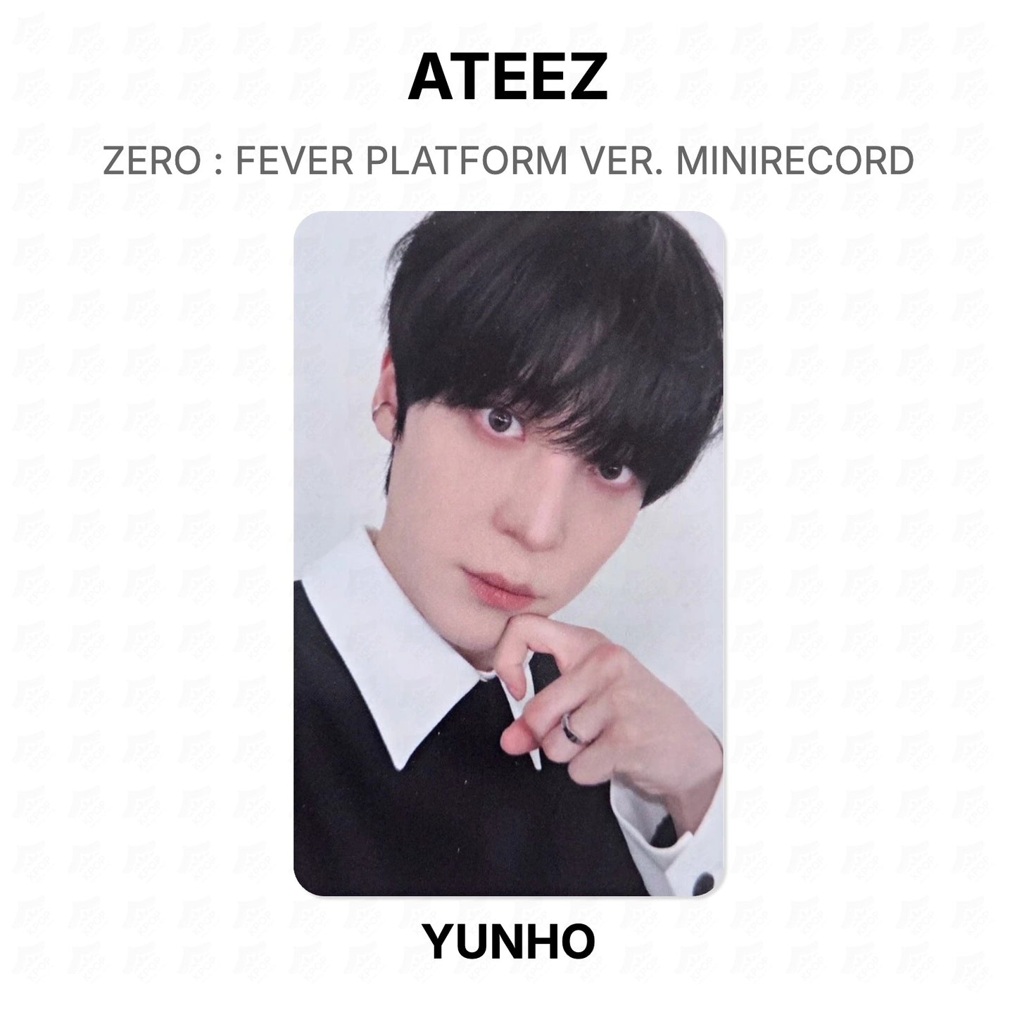 ATEEZ ZERO : FEVER PLATFORM VER. MINIRECORD Official Photocard